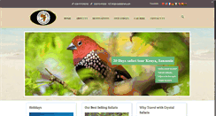 Desktop Screenshot of crystalsafaris.com